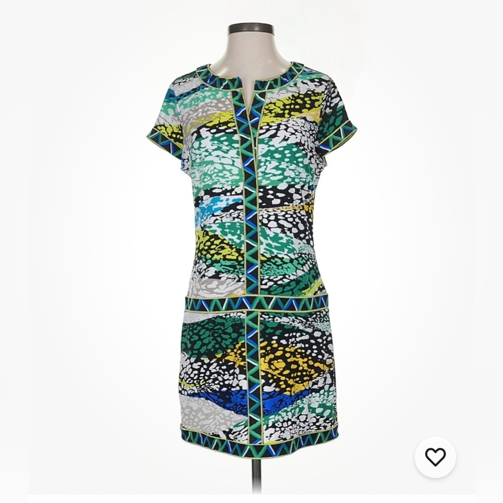 BCBGMAXAZRIA Daly Green Casual Dress XS